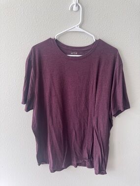 Apt. 9 Men's Tee in Heather Plum